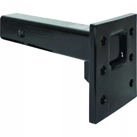 PM105 - 2 Inch Pintle Hitch Mounting Plate - 2 Position, 10 Inch Shank