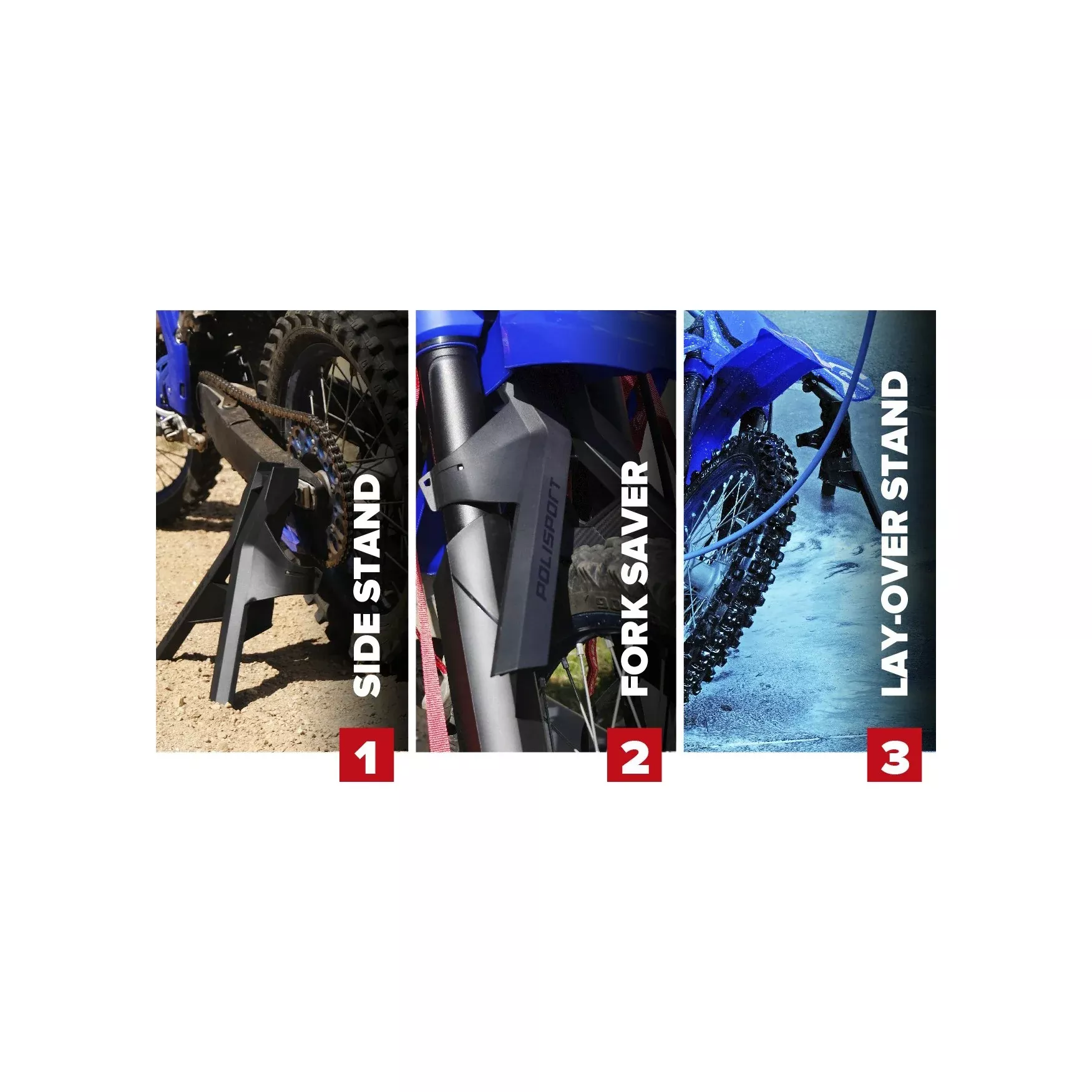 POLISPORT MULTIPURPOSE TRIPOD STAND UNIVERSAL BLACK - 64-898851