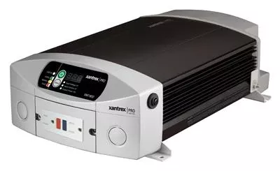Power Inverter Xantrex 806-1010 XM1000; 1000 Watts Output/ 2000 Watts Surge; 8.3 Ampere Continuous Output; 88 Percent Efficiency; Ground Fault Circuit Interrupter (GFCI) And/Or Hardwire Outlets; Remote On/Off Capable;; 4 ” x 8.3 ” x 12.9 “