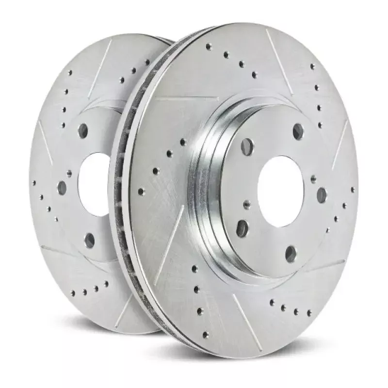 Power Stop 05-16 Ford F-550 Super Duty Front Left Evolution Drilled & Slotted Rotor – AR85113XL