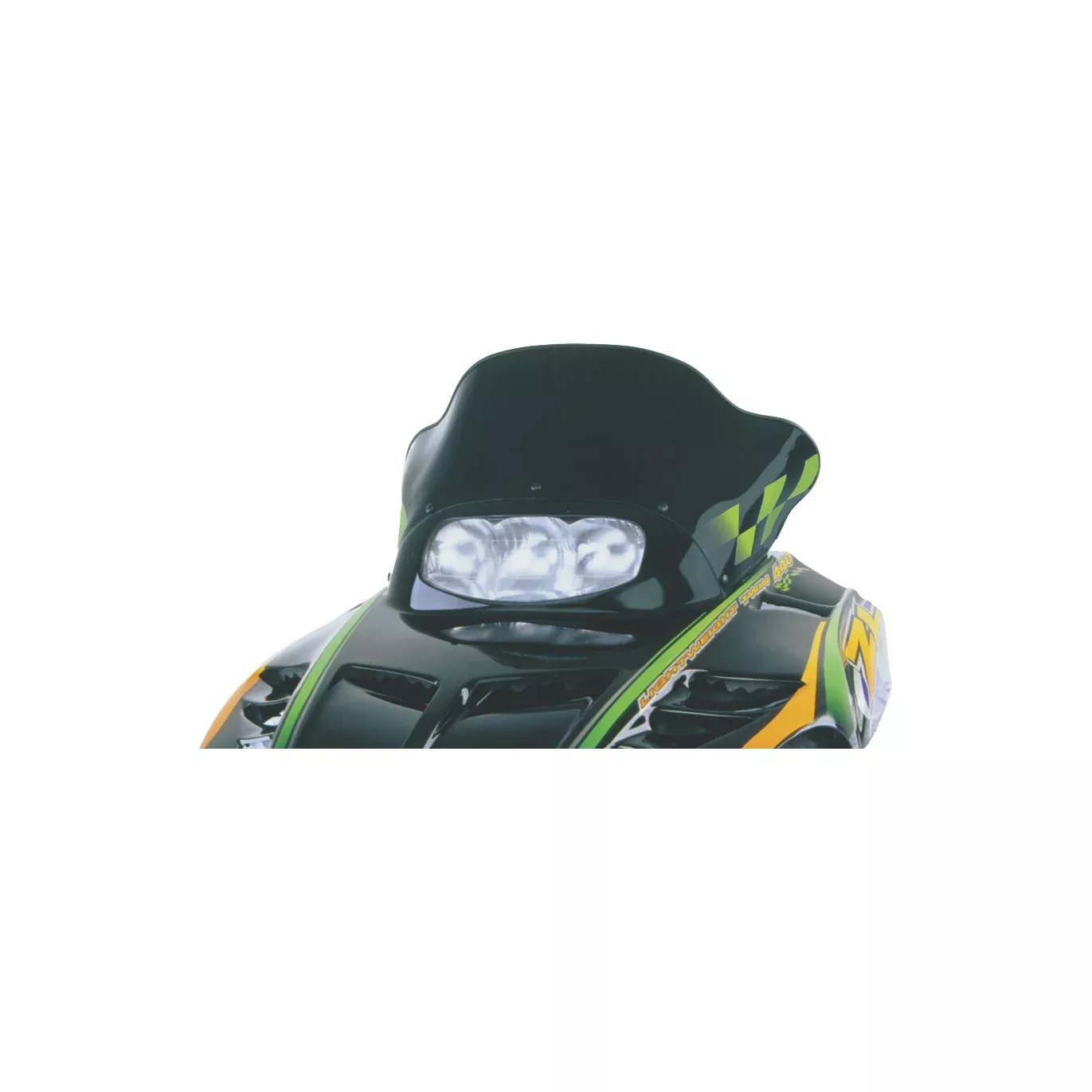 POWERMADD COBRA W/S LOW BLK/GRN 14" A/C ZR2 - 10-12220