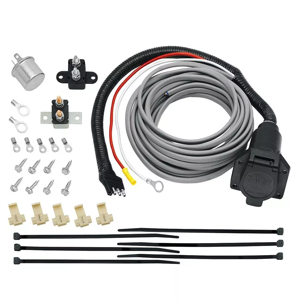 Pre-Wired Brake Mate Kit 7-Way Flat w/Brake Control