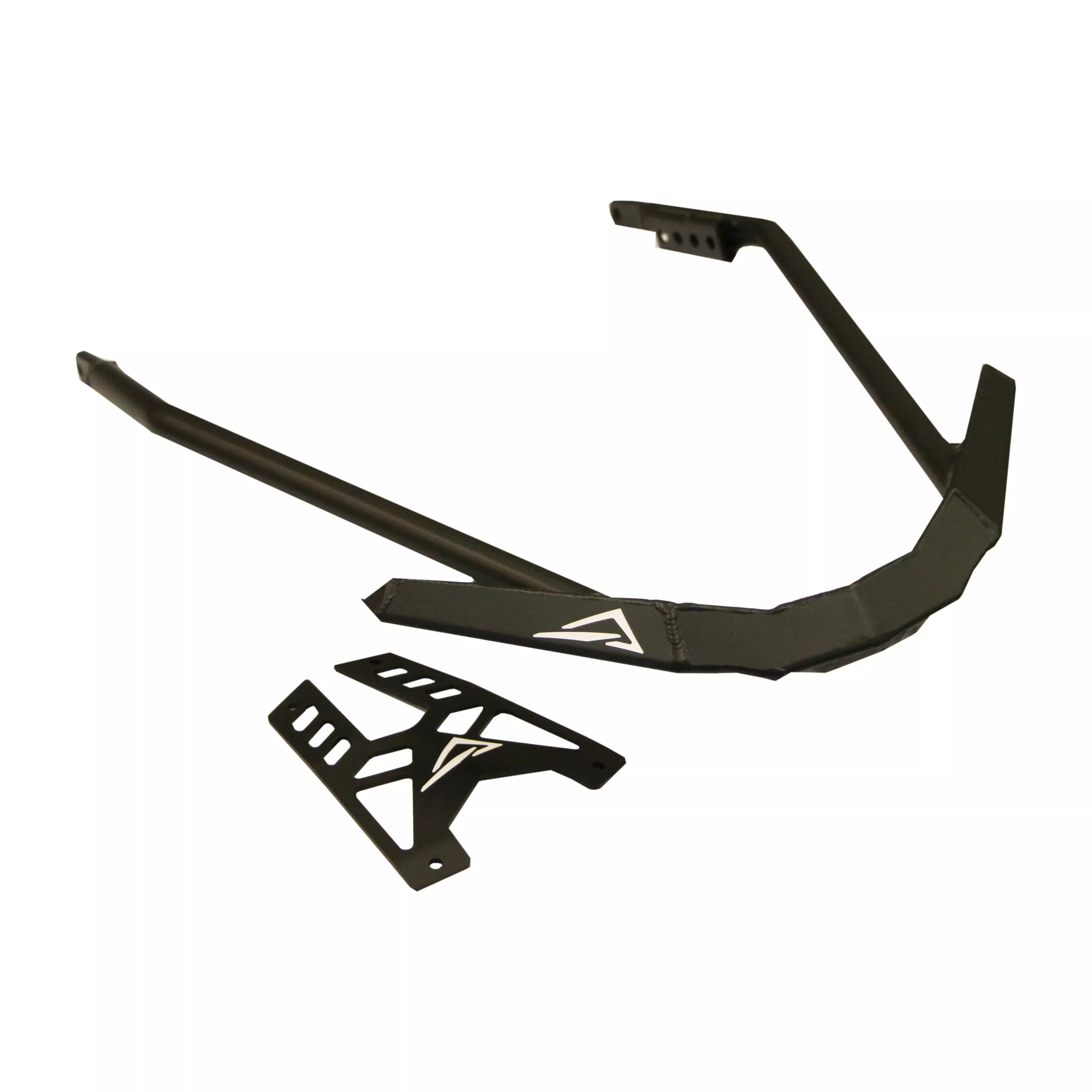 PRO ARMOR SKINZ BUMPER FRONT POL AXYS BK WITH SUPPORT S/M - 241-04012FB