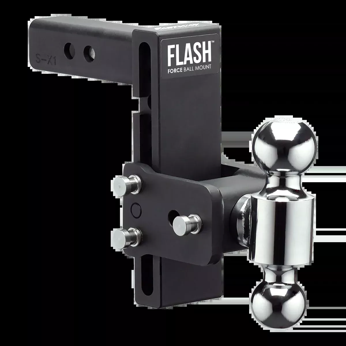 Progress MFG | Flash Force Ball Mount | 67-00-7130 | 2" Shank | 3" Rise | 3-1/2" Drop