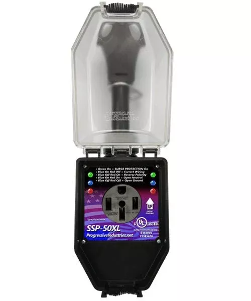 Progressive Industries SSP-50XL 50A Surge Protector w/Splash Cover