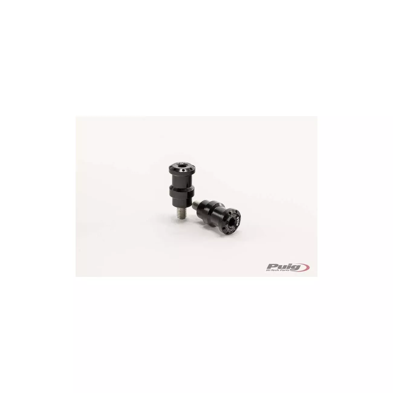 PUIG SWINGARM SPOOLS HI-TECH 8MM BLACK 2/PK - 561-4001BK