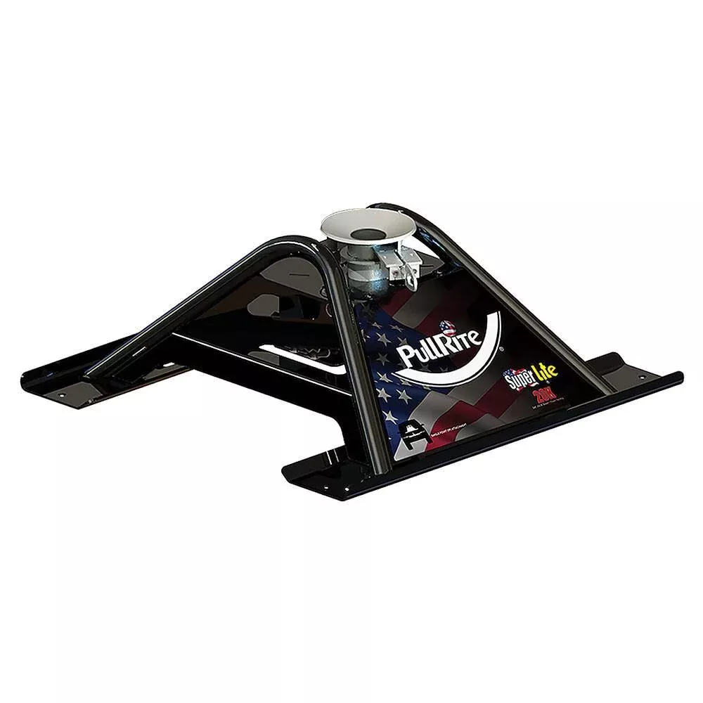 PullRite 2600 SuperLite 5th Wheel Hitch for Single Point Gooseneck Attachment, 20K