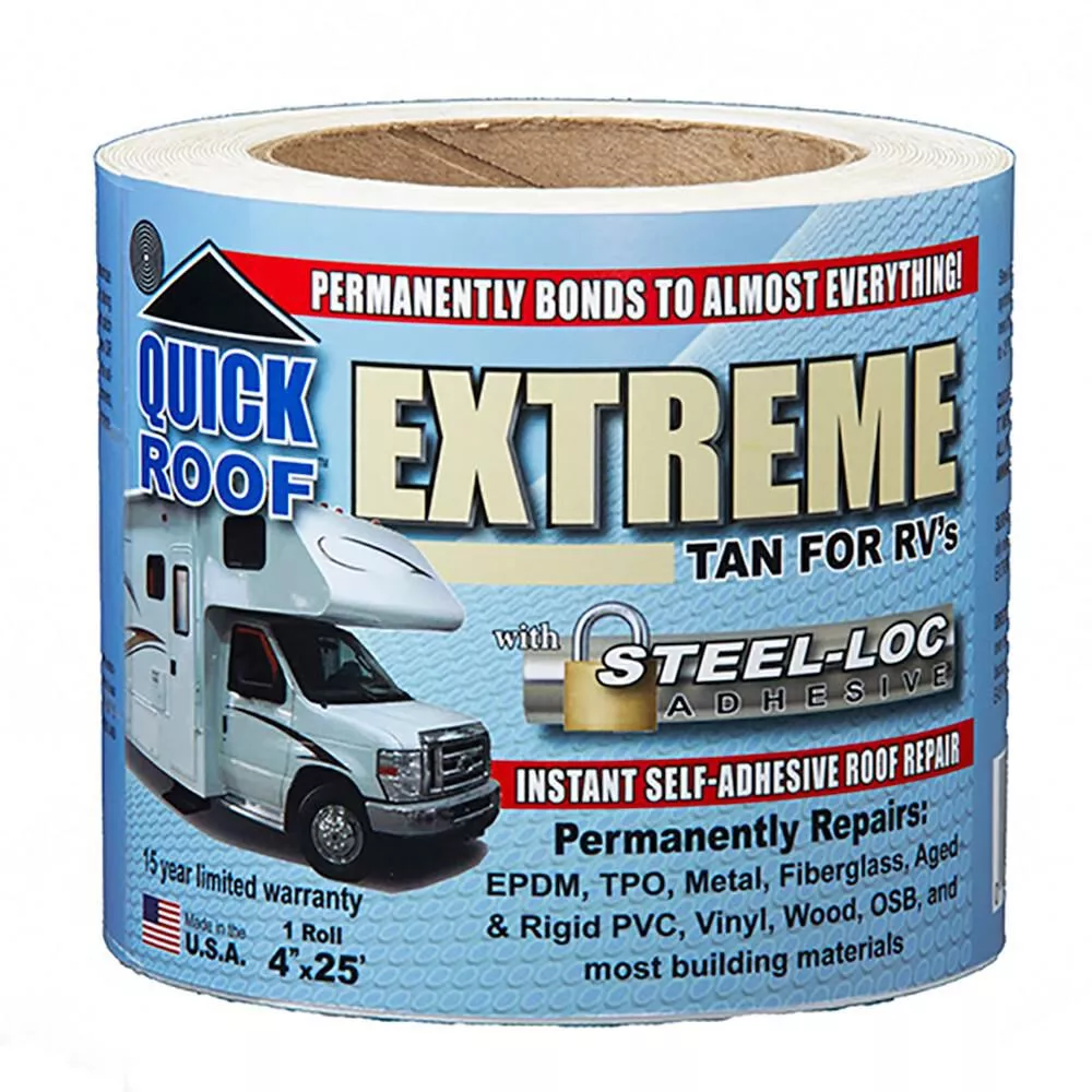 Quick Roof Extreme 4" x 25′, Tan