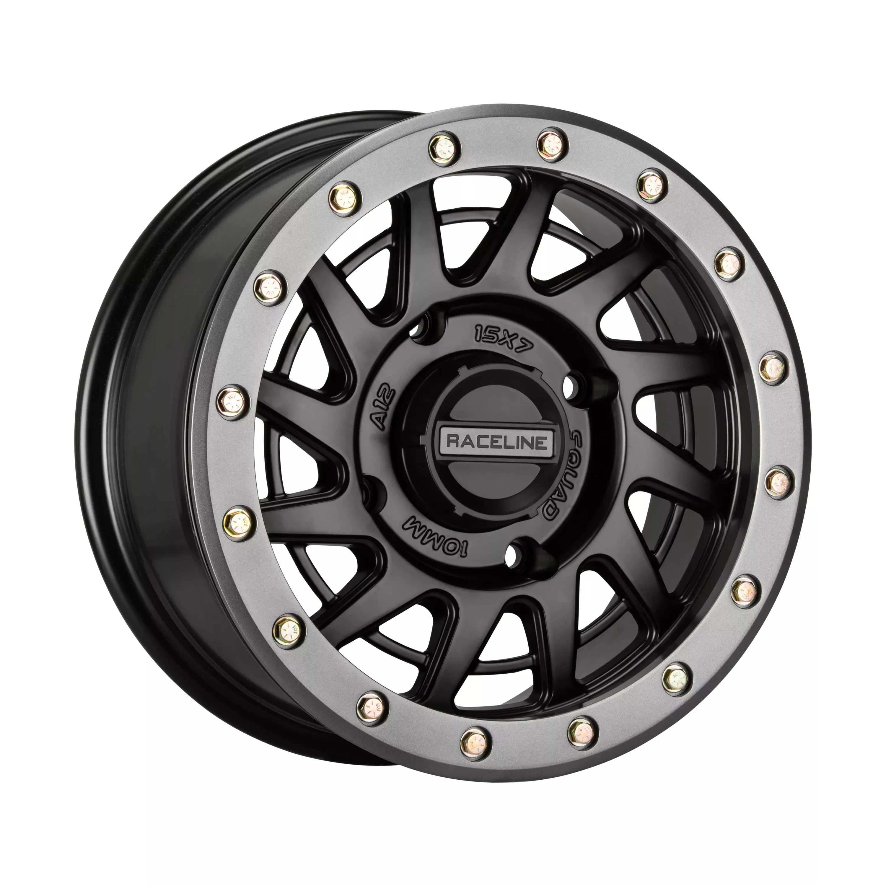 RACELINE SQUAD BDLK WHEEL 15X7 4/137 5+2(+10MM) BLK/GUNMETAL - 570-2060