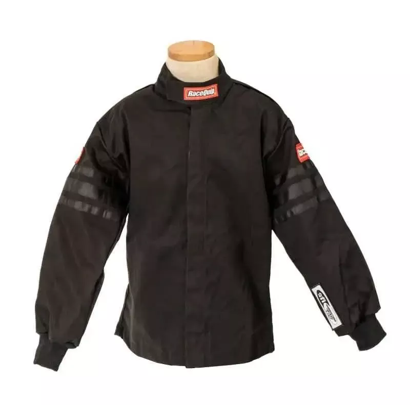RaceQuip Black Trim SFI-1 JR. Jacket – KSmall