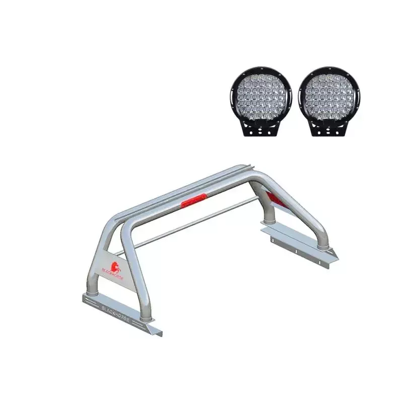 RB006SS-PL69B Black Horse Classic Roll Bar Kit