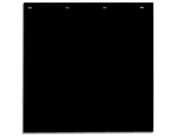 RC24PPB - Super Durable Black Polymer Mudflaps 24x24 Inch