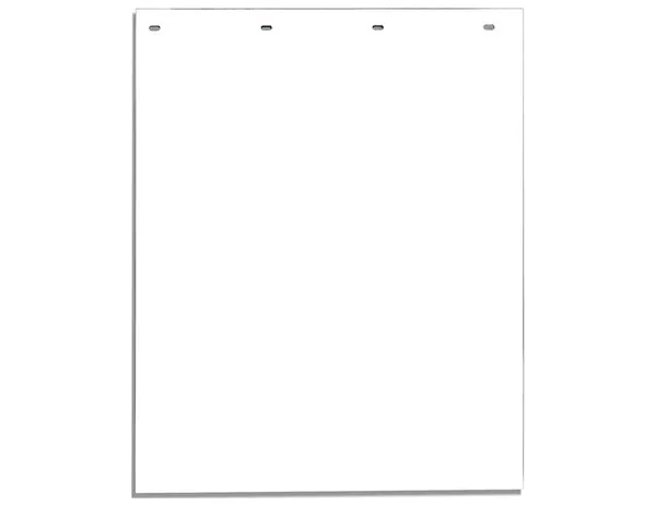 RC36PPW - Super Durable White Polymer Mudflaps 24x36 Inch