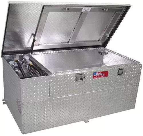 RDS 73960 90 Gallon Aluminum Combo Fuel Transfer Tank & Toolbox
