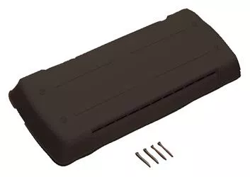 Refrigerator Vent Lid-Black N/S Dom