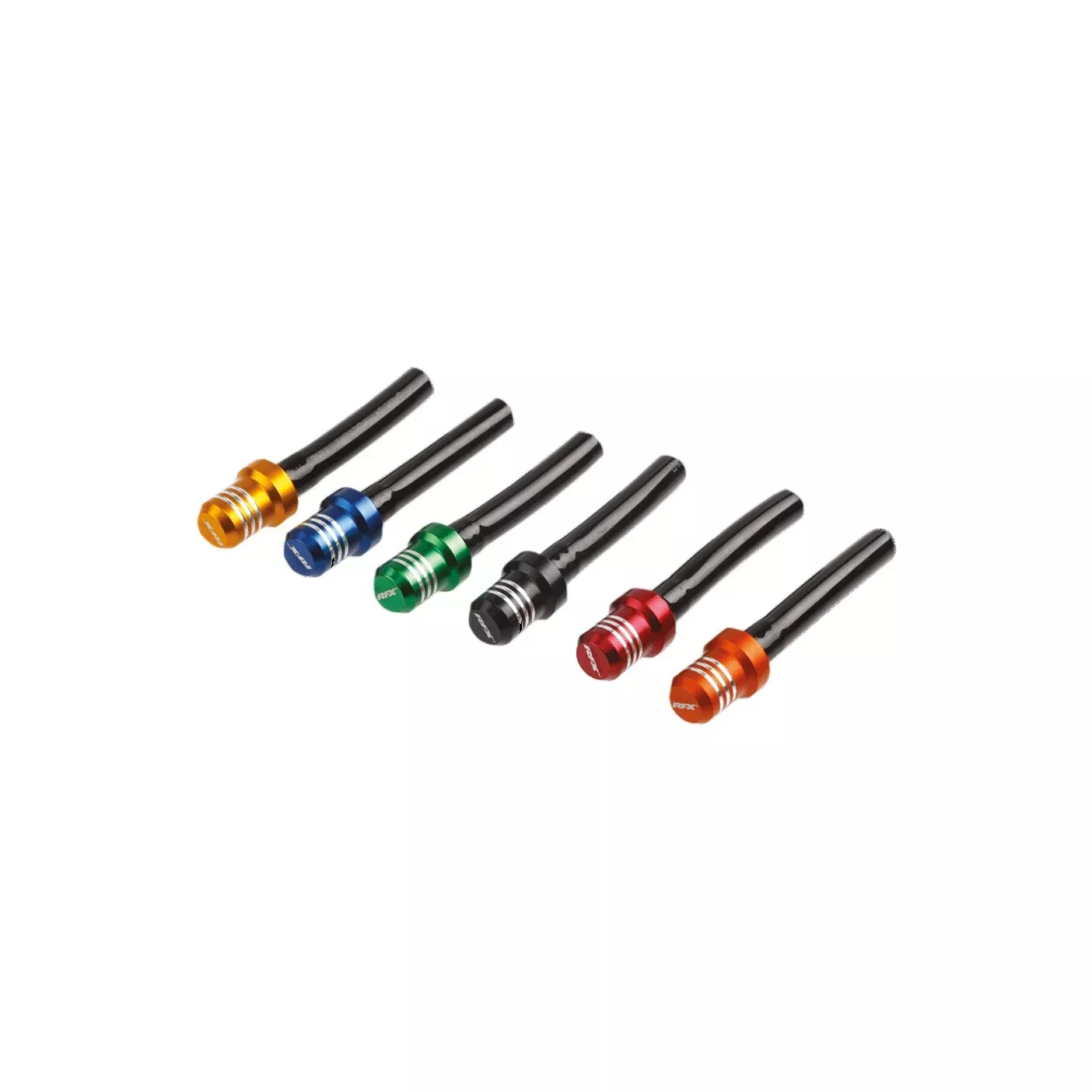 RFX SHORT VENT TUBE 1 WAY CAP ORANGE - 739-1172