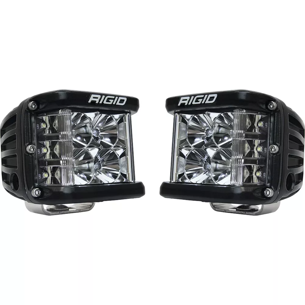 RIGID Industries D-SS Series PRO Flood LED Surface Mount – Pair – Black 262113