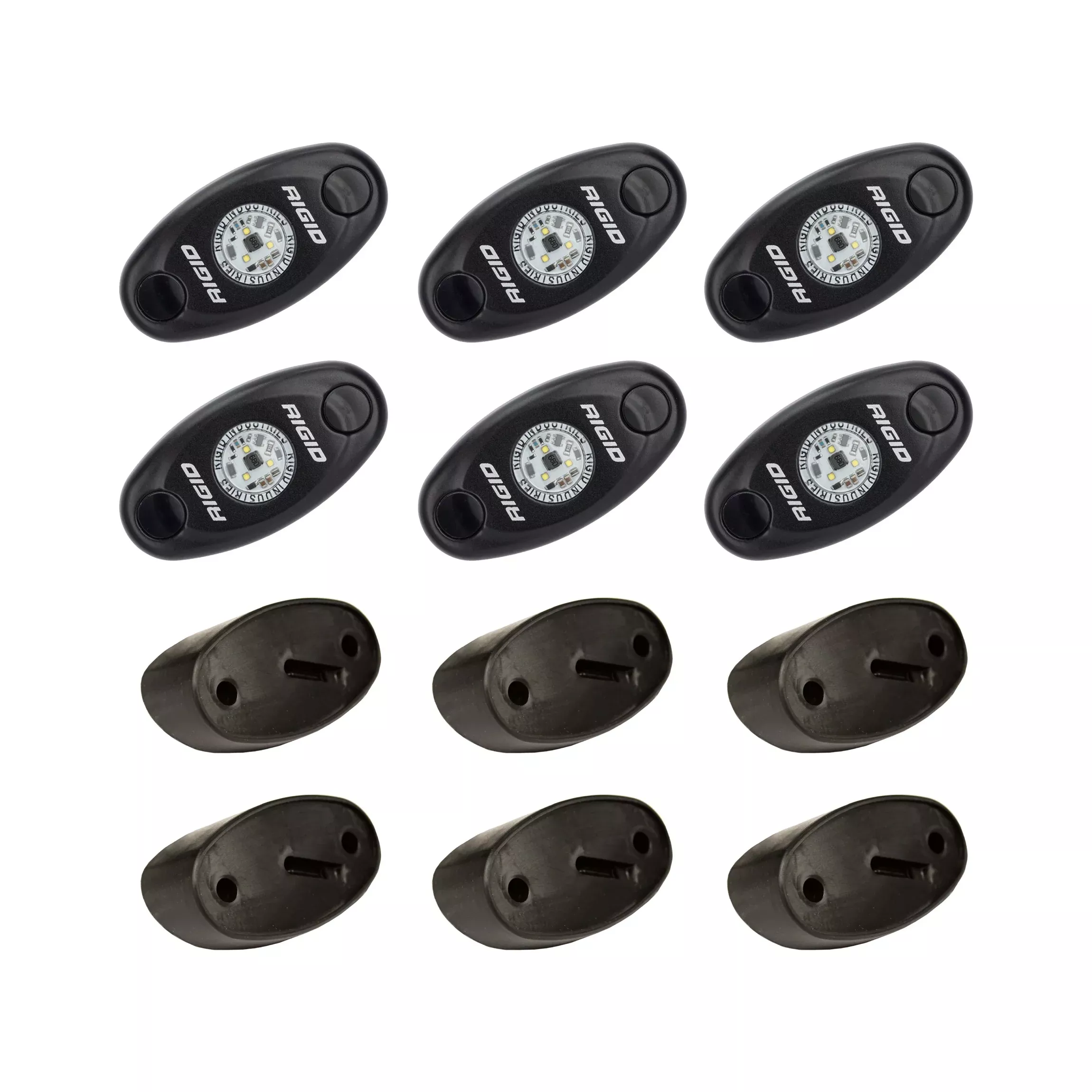 RIGID ROCK LIGHT KIT CW /6 - 652-400253