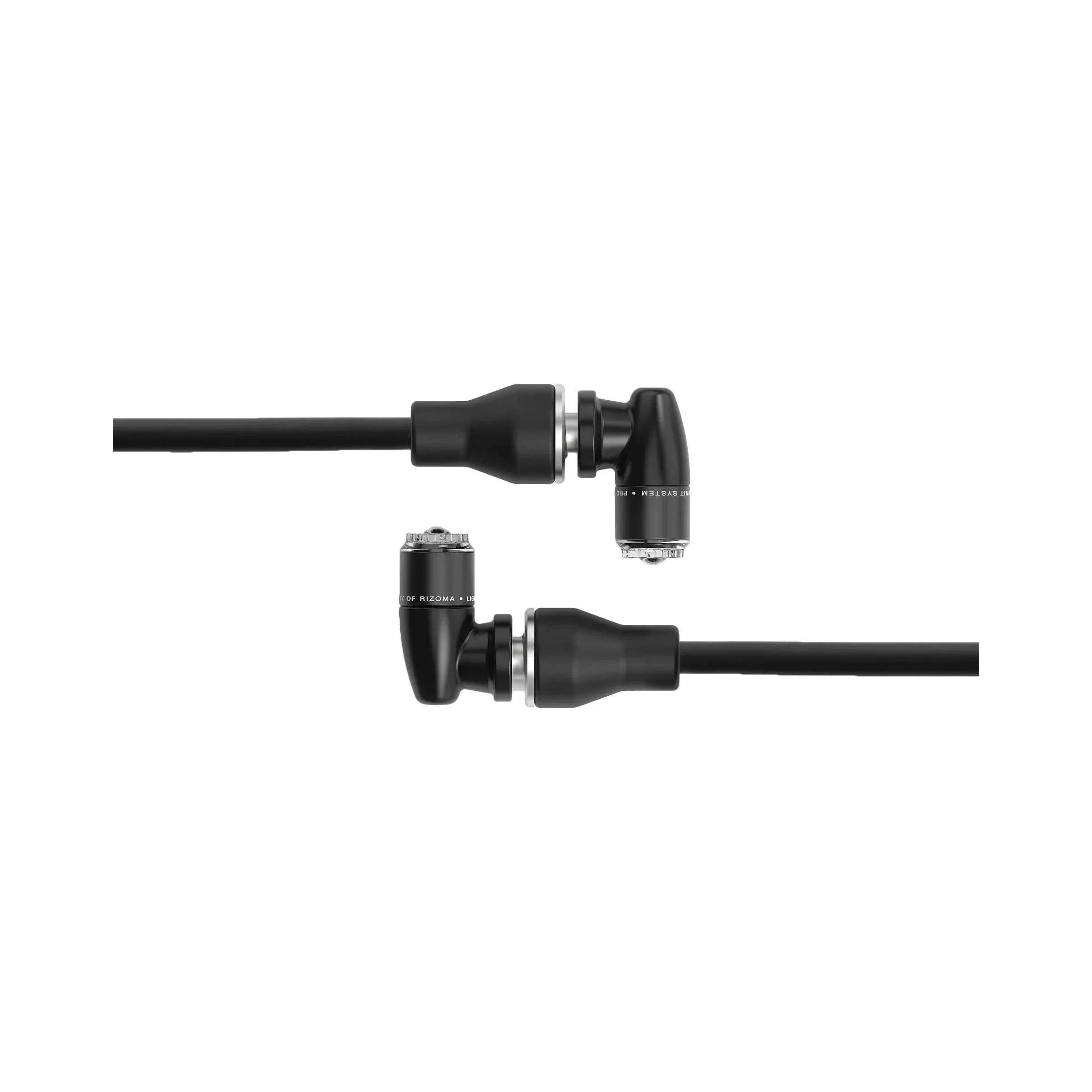 RIZOMA LIGHT UNIT TURN SIGNAL WITH HOLDER BLACK PAIR - 58-FR076BM