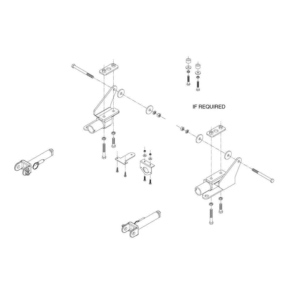 Roadmaster Direct-ConnectBaseplate Kit—Ford Expedition/F150 Pick-Up/Raptor (524431-5)