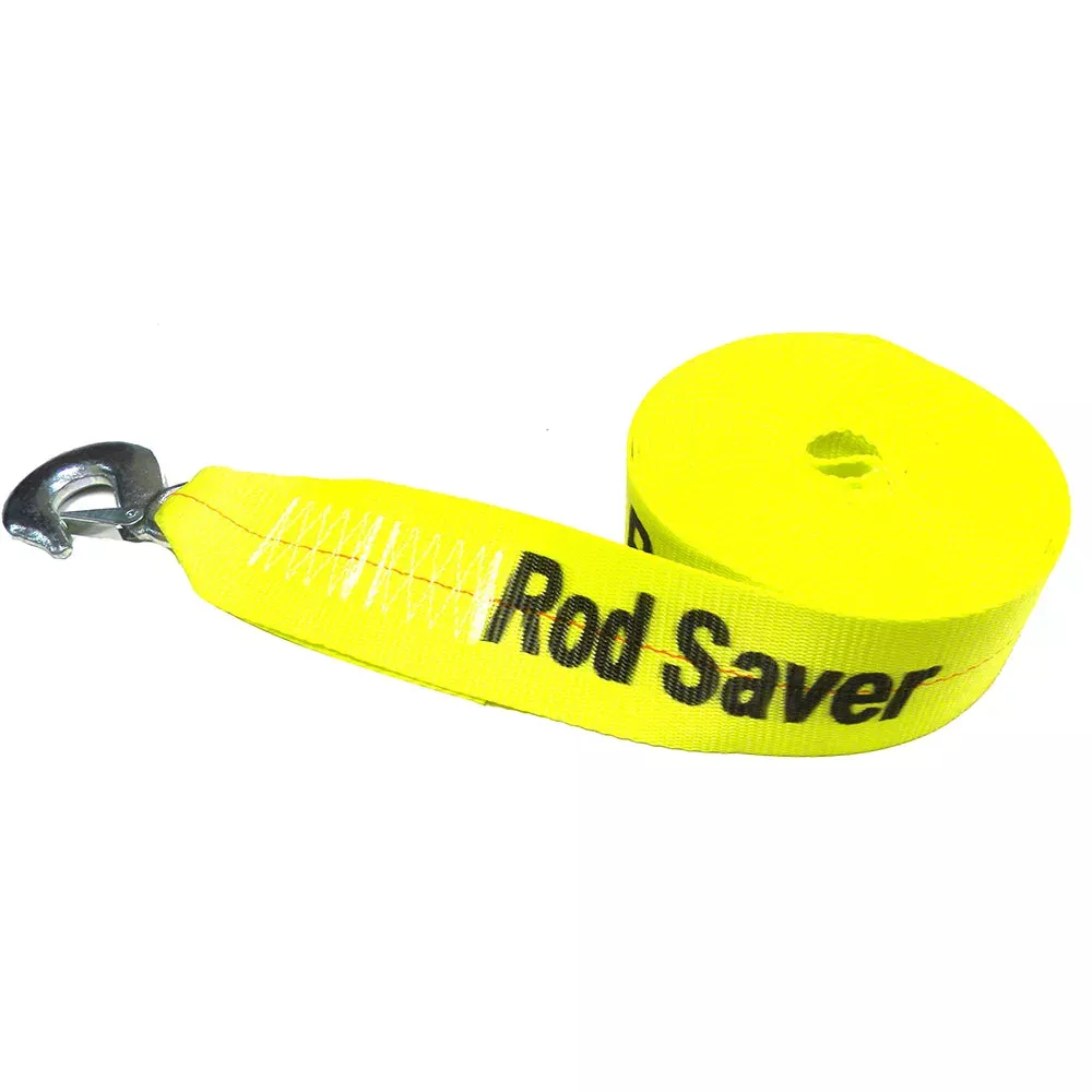 Rod Saver Heavy-Duty Winch Strap Replacement – Yellow – 3 ” x 20′