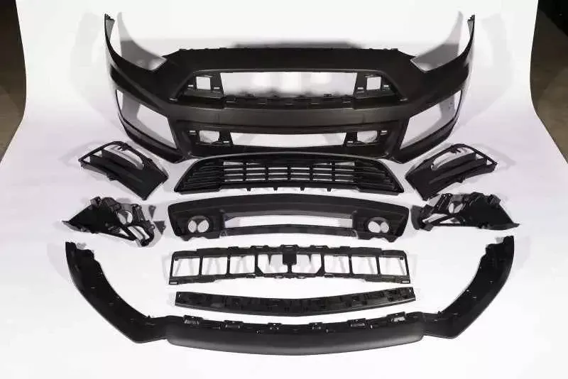 ROUSH 2015-2017 Ford Mustang Complete Unpainted Front Fascia Kit (w/o Collision Detection & ACC)