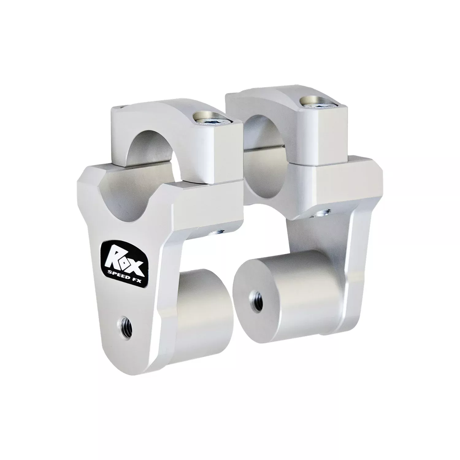 ROX PIVOTING BAR RISER 2" SILVER - 44-84003