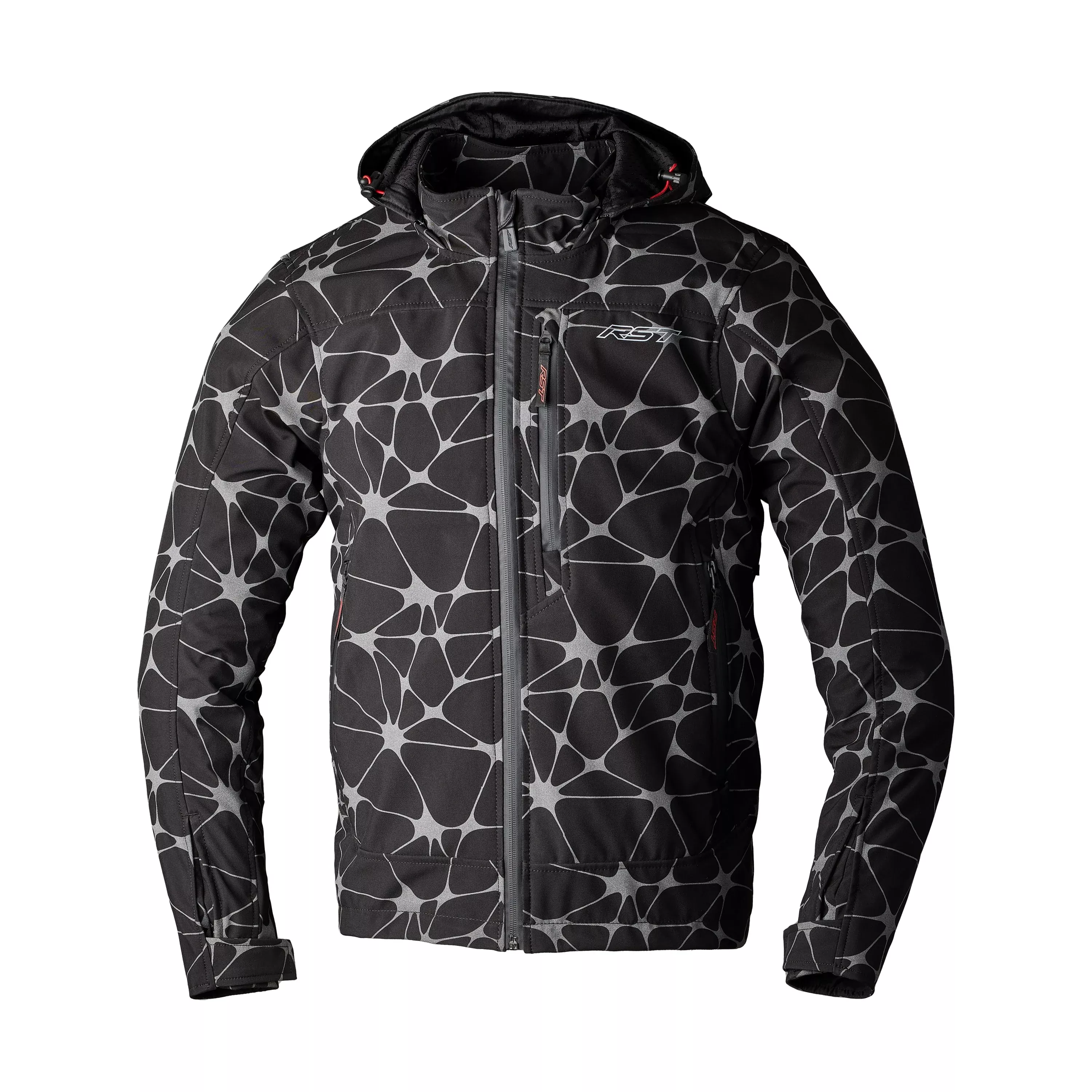 RST HAVOC CE JACKET BLACK/GREY TEXTILE LG - 556-34570LG