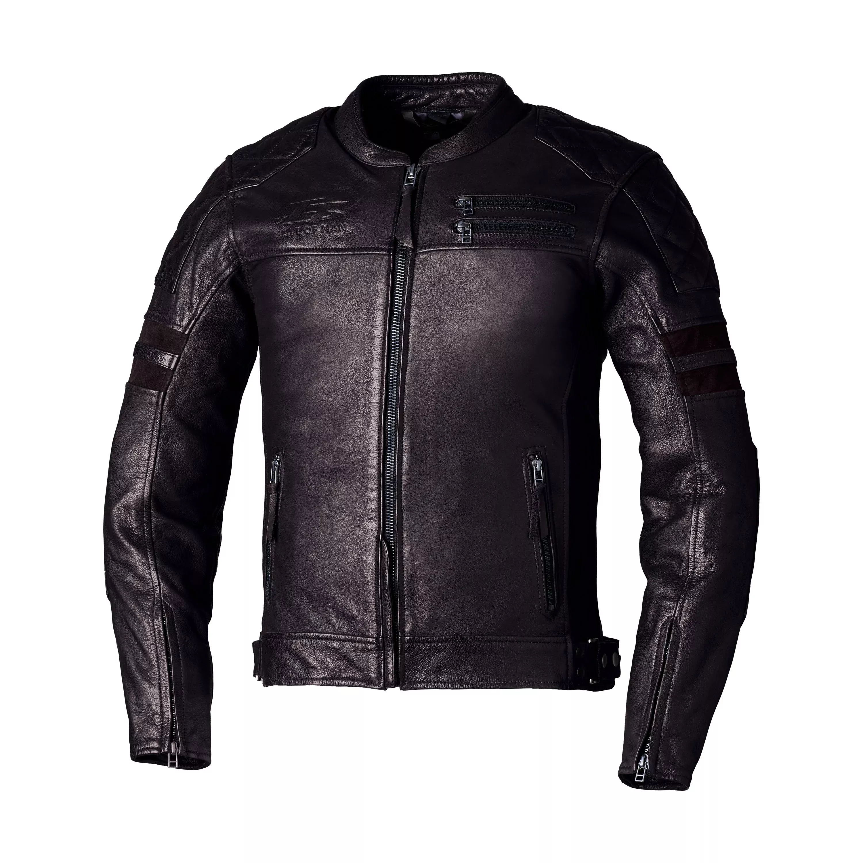 RST IOM TT HILLBERRY 2 CE JACKET BROWN LEATHER MD - 556-3157142