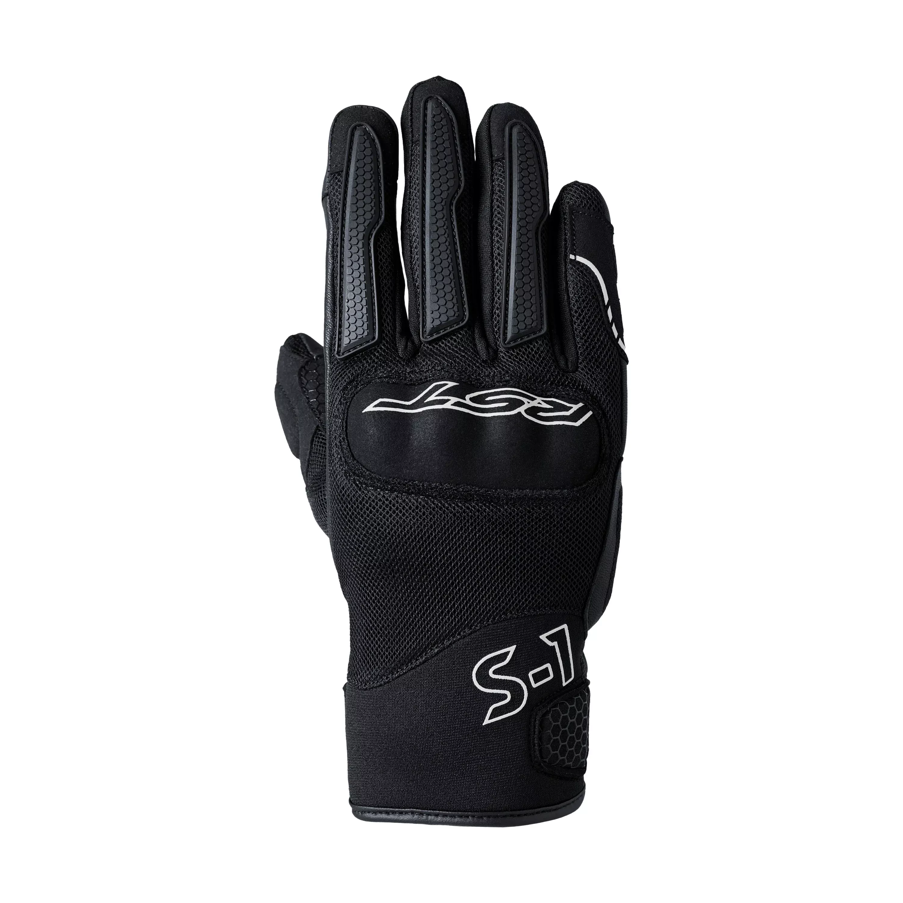 RST LADIES S1 MESH CE GLOVE BLACK/WHITE LG - 556-3196008