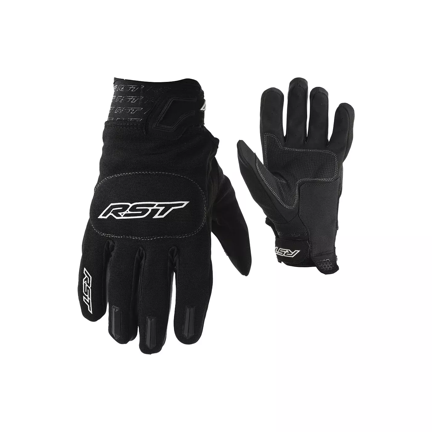 RST RIDER CE GLOVE BLACK/WHITE XL - 556-2100011