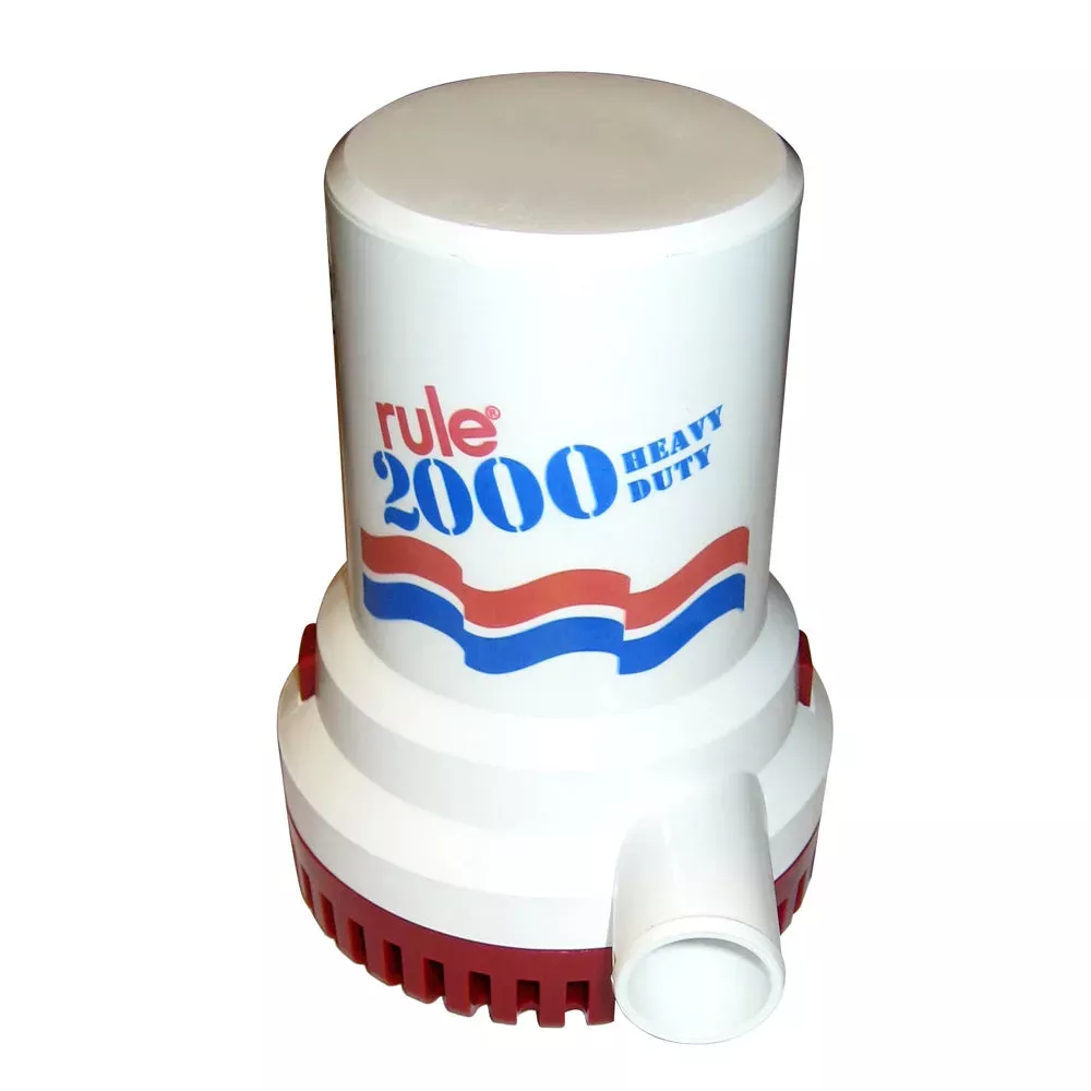 Rule 2000 G.P.H. Non-Automatic Bilge Pump – 24V