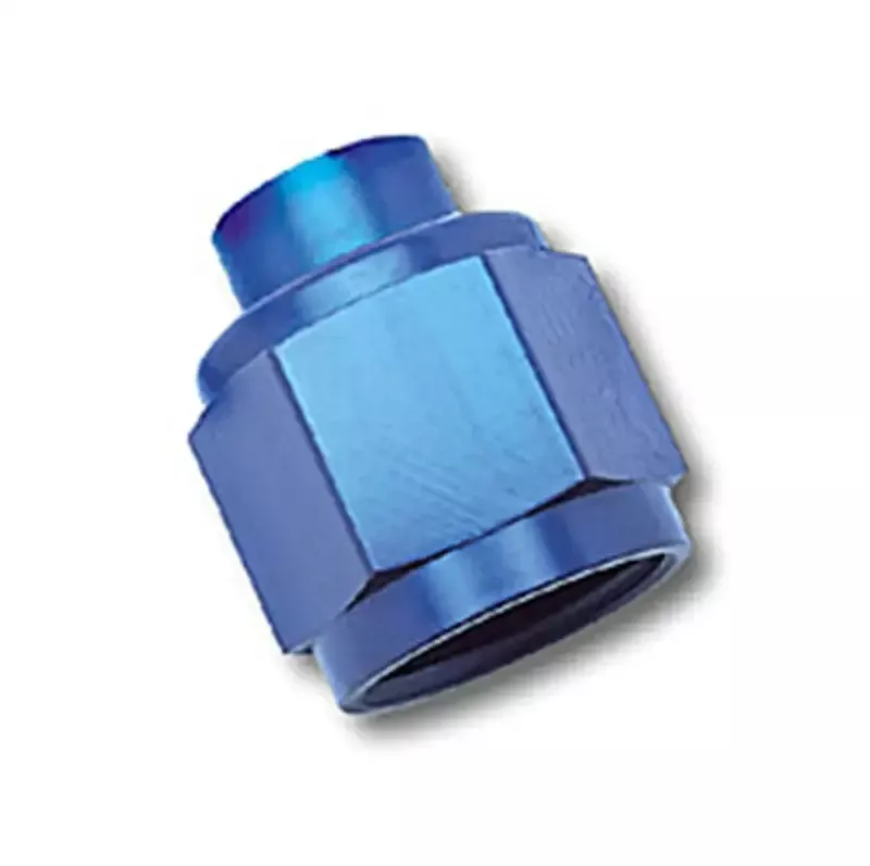 Russell Performance -6 AN Flare Cap (Blue) – 661960