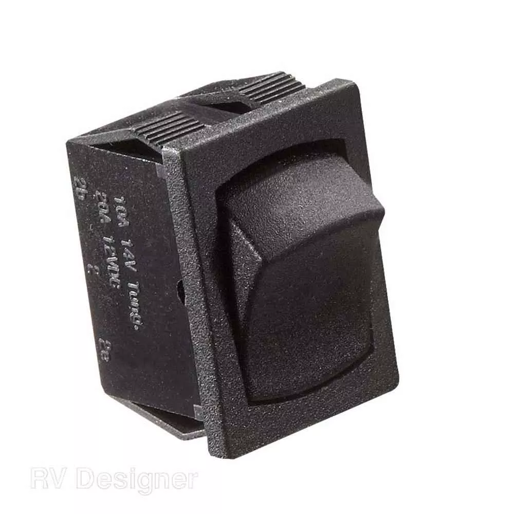 RV Designer S441 Rocker Switch 5A Momentary On/Off
