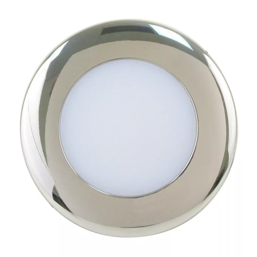 Scandvik 41416P A2.5 4 Color Downlight w/SS Trim – 8-30V