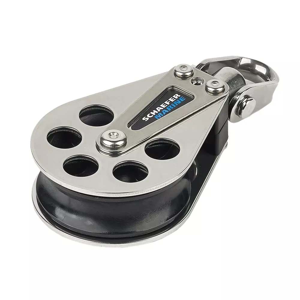 Schaefer Single Stainless Steel Block – 60mm Sheave 705-05