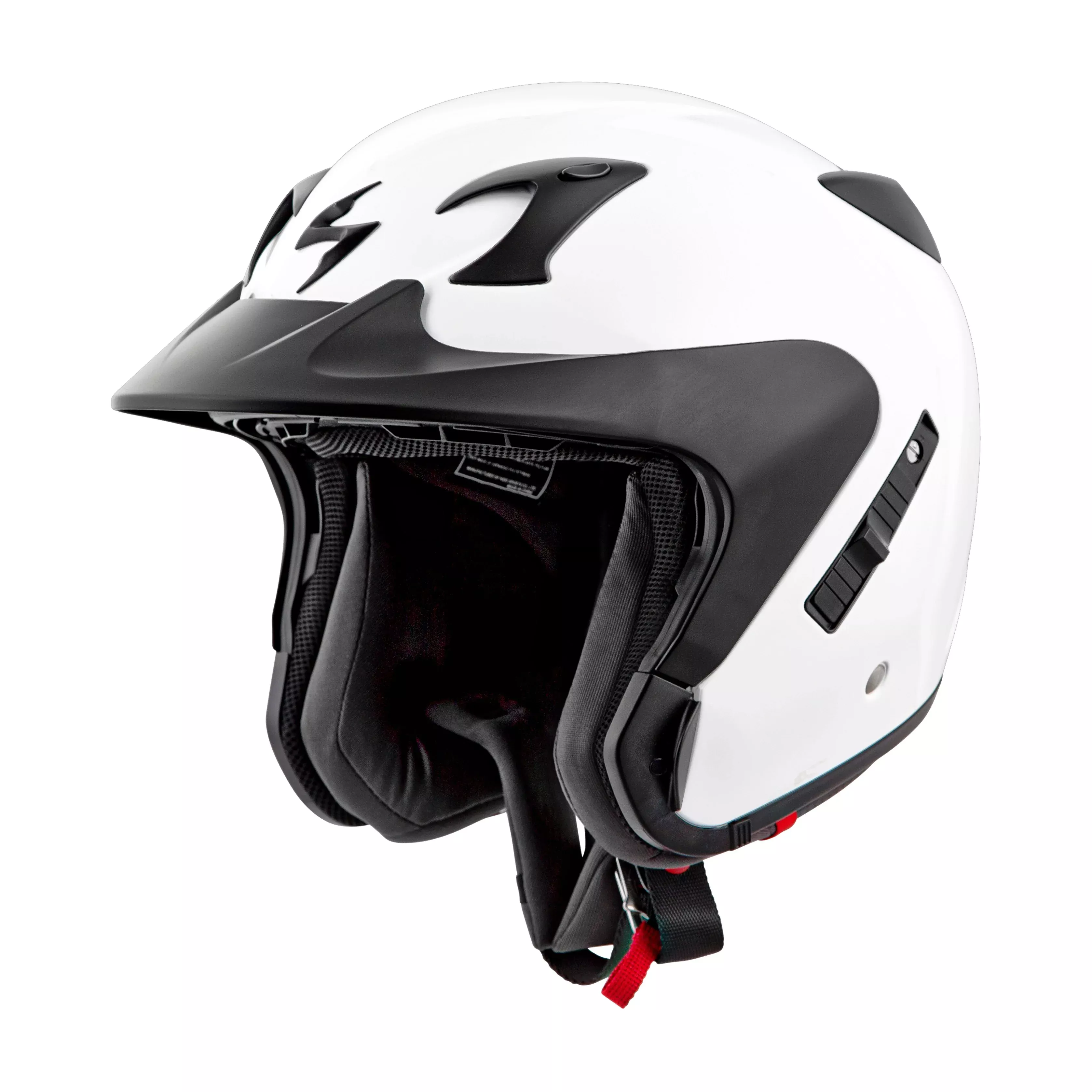 SCORPION EXO EXO-CT220 OPEN-FACE HELMET GLOSS WHITE XL - 75-1621X