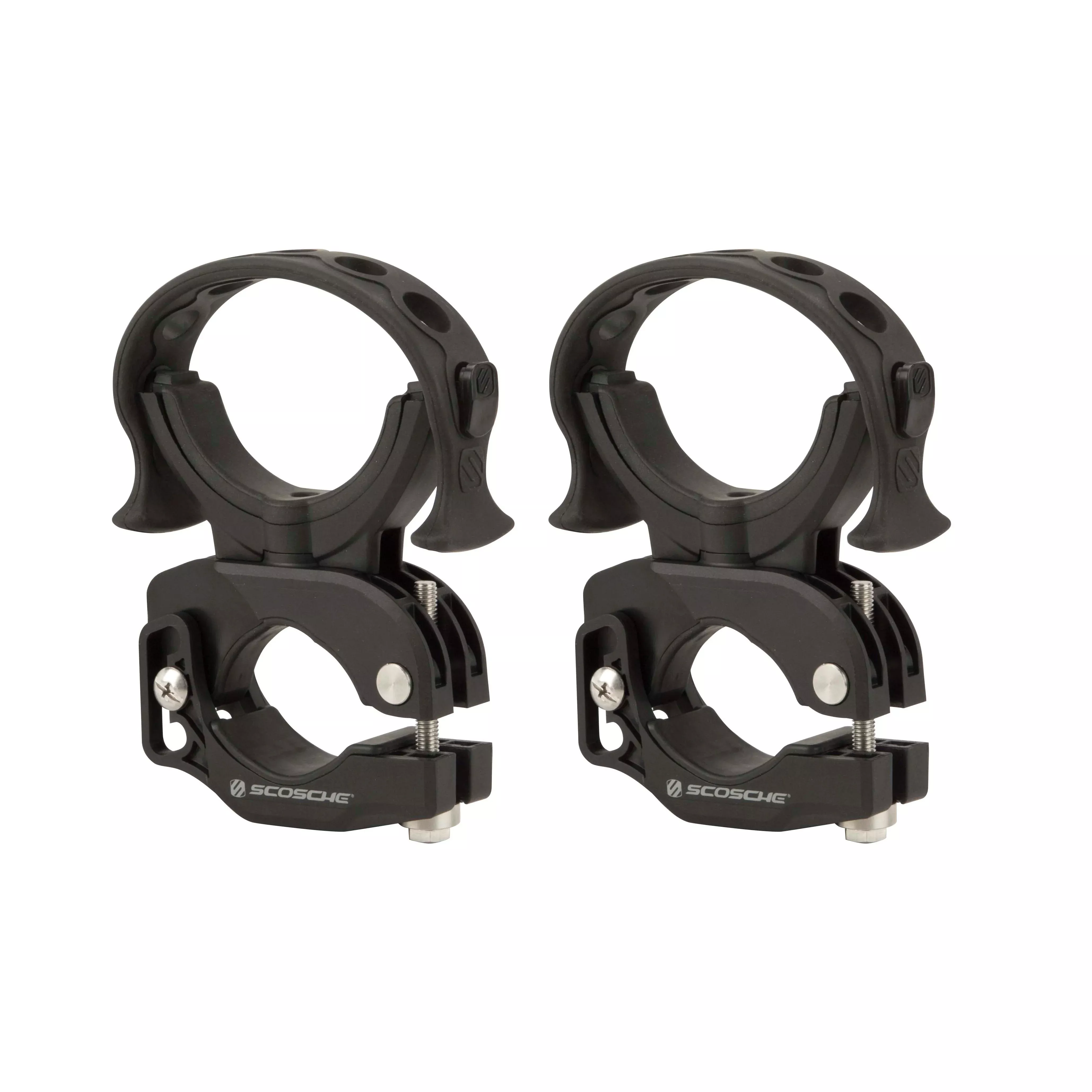 SCOSCHE HD BOTTLE MOUNT LARGE BLACK PAIR - 194-50101