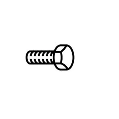 SCREW HEX CAP 7/16-20 X 1.75 BLACK