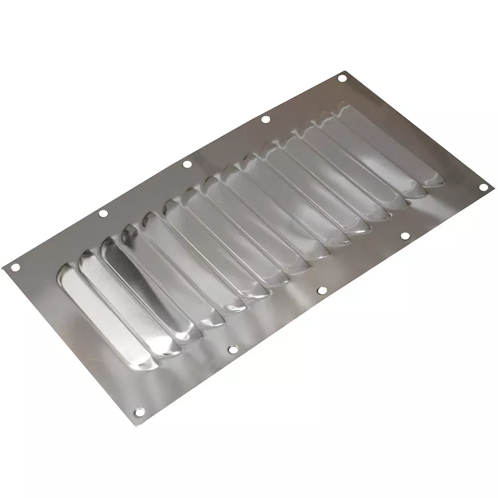 Sea-Dog Stainless Steel Louvered Vent – 5 ” x 9 “