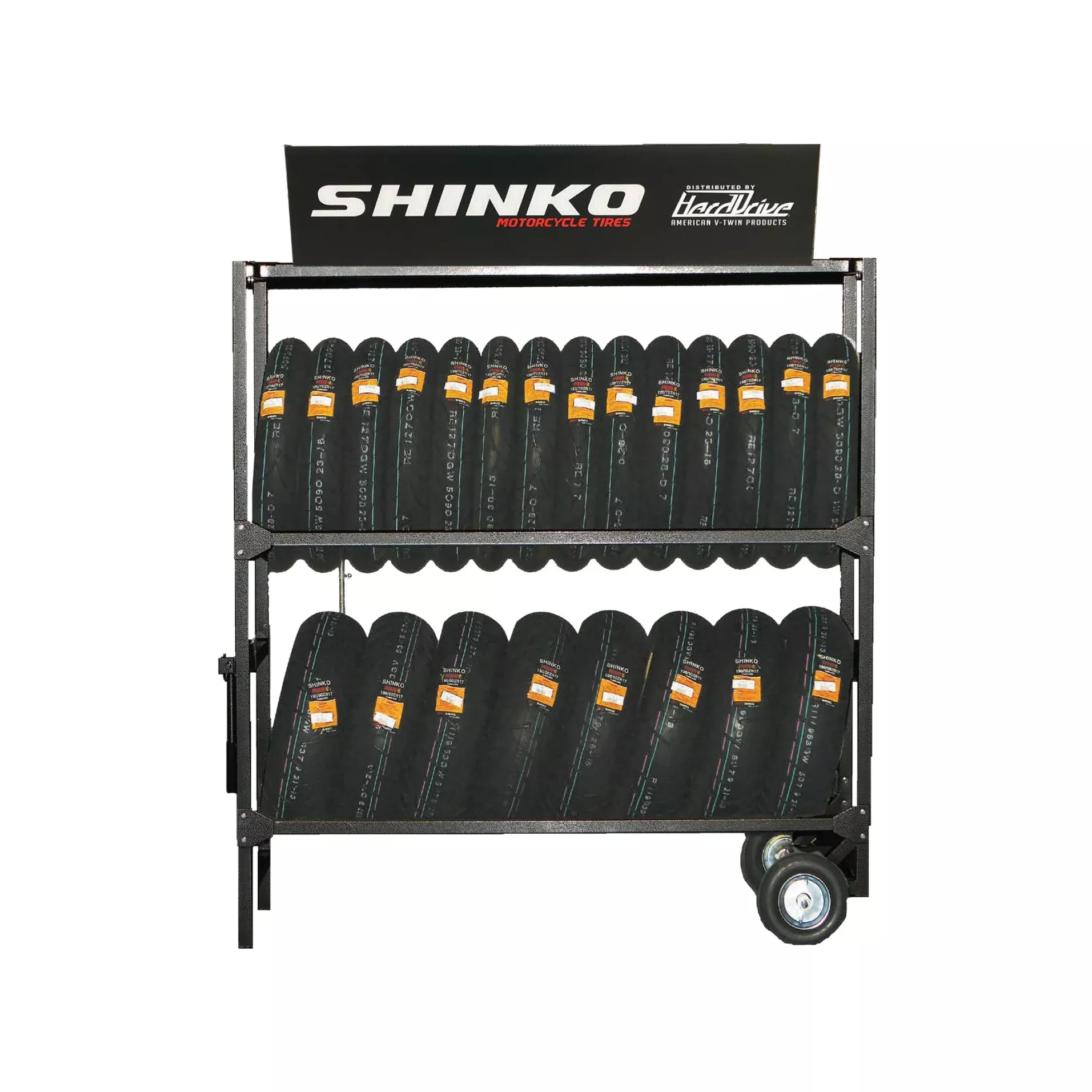 SHINKO SHINKO HARDDRIVE SIGN 12" X 48" FOR 87-TIRE RACK - 87-0015