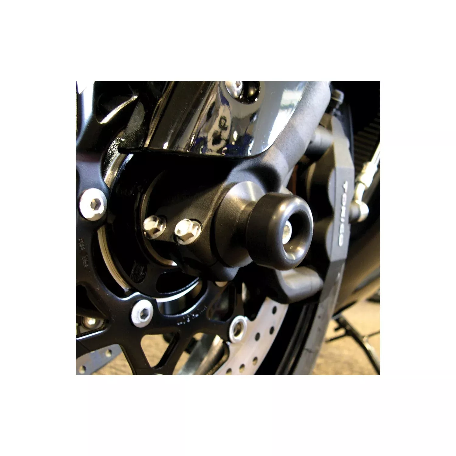 SHOGUN FRONT AXLE SLIDERS BLACK - 71-1865