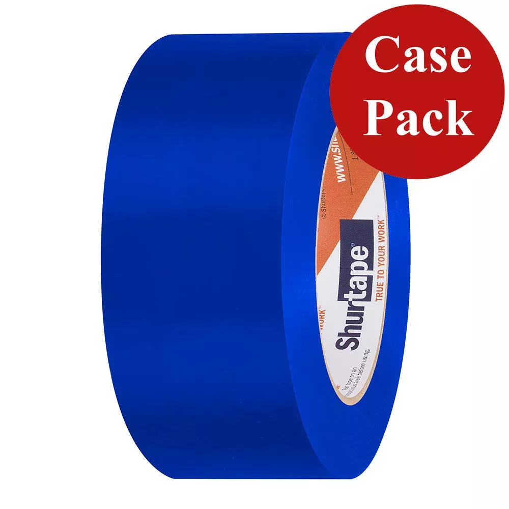 Shurtape 105746C UV-Resistant Marine Hull Preservation Tape – 48MM – 33M Roll – Straight Edge Blue *Case of 24 Rolls*