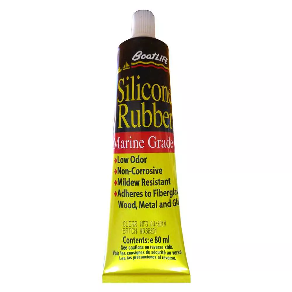 Silicone Rubber Tube - 2.8 FL. Oz - White