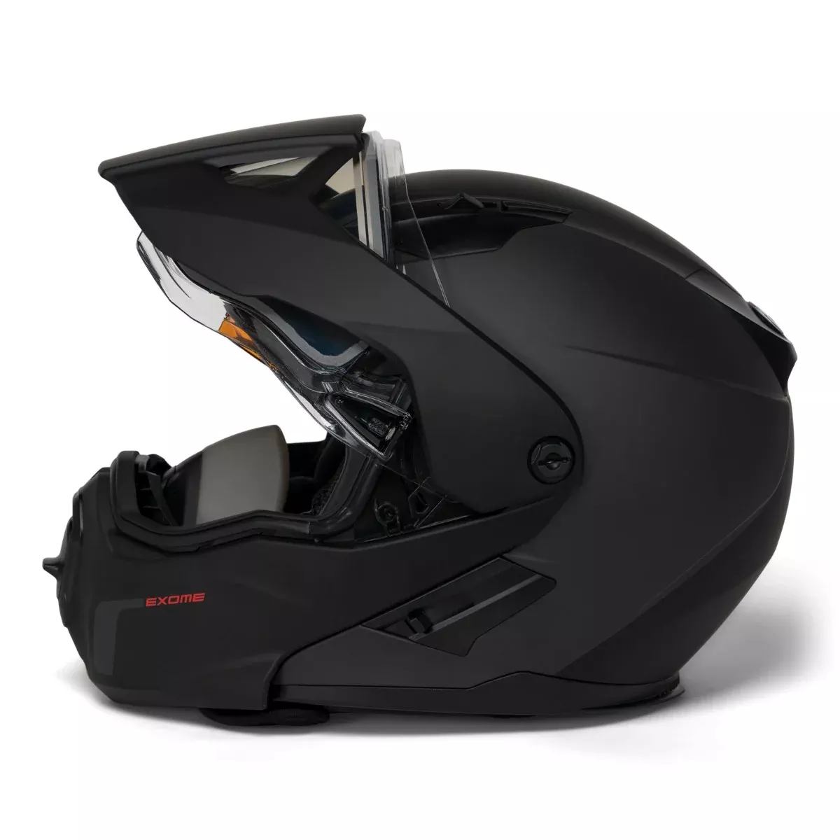 SKI-DOO EXOME SPORT HEATED HELMET WITH ELECTRIC VISOR (DOT) CHARCOAL GREY - 9290370407