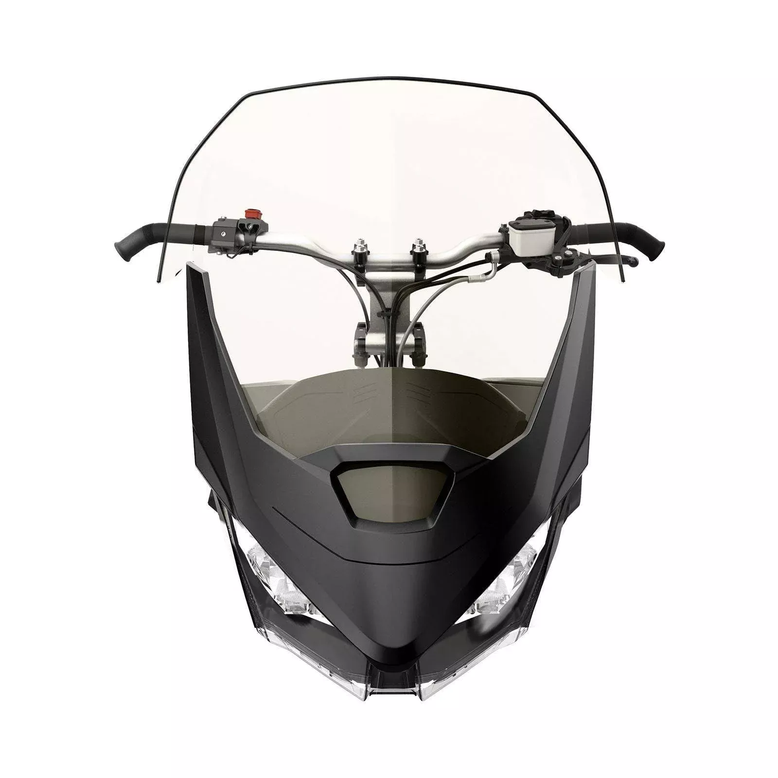 SKI-DOO HIGH WINDSHIELD BLACK - 860201495