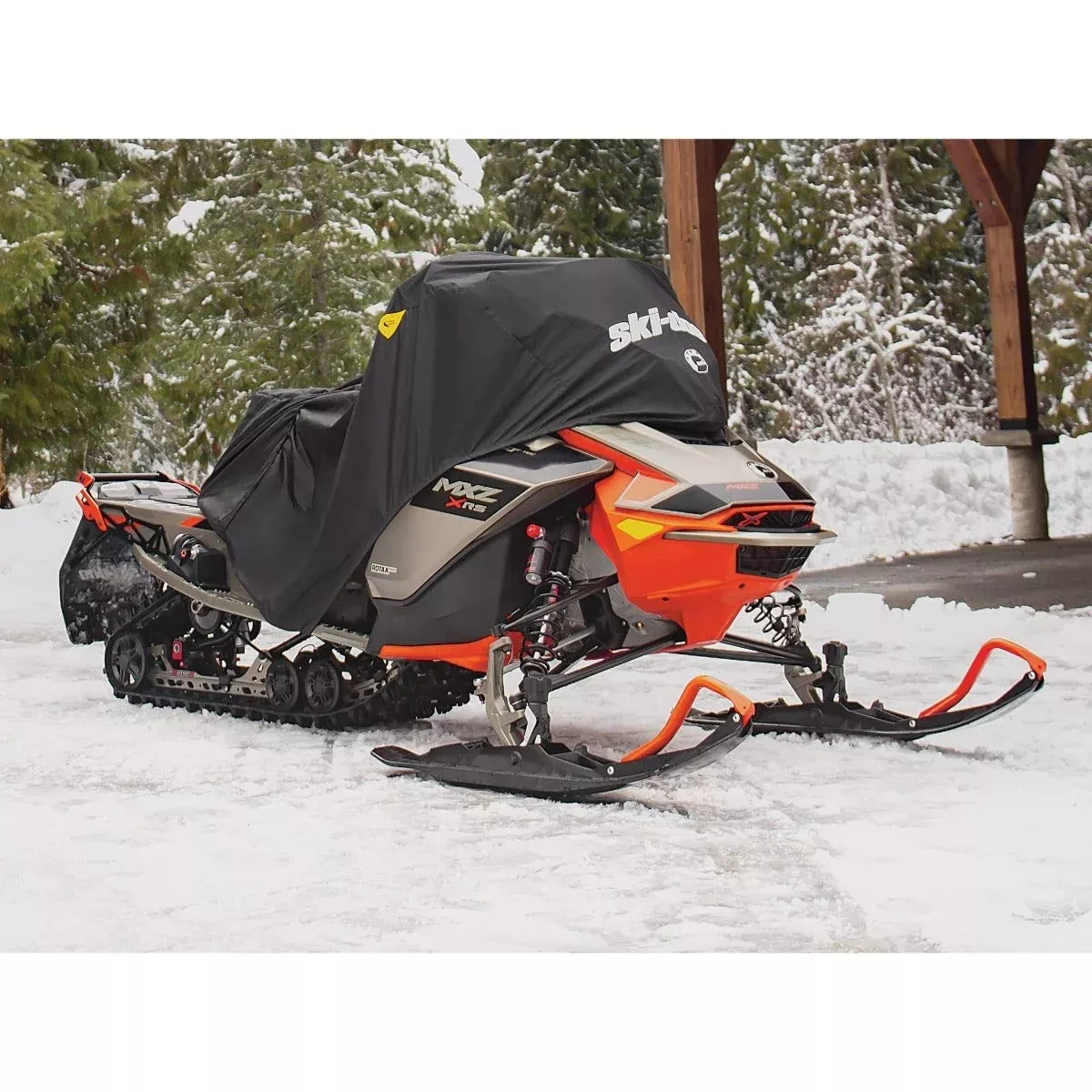 SKI-DOO LIGHTWEIGHT PACKABLE SNOWMOBILE COVER BLACK - 860202172