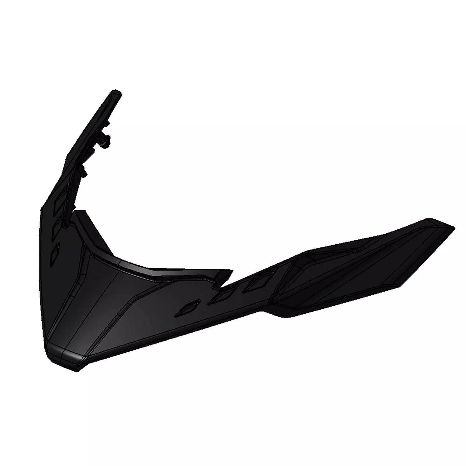 SKI-DOO ULTRA LOW & LOW WINDSHIELD SUPPORT BLACK - 517305749