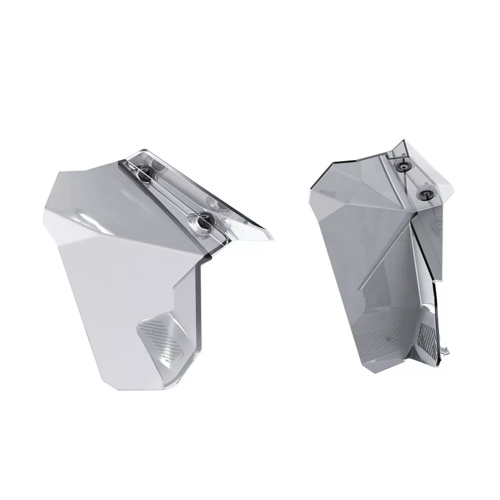 SKI-DOO WINDSHIELD SIDE DEFLECTOR KIT MEDIUM & HIGH - XM, XS GREY - 860200912