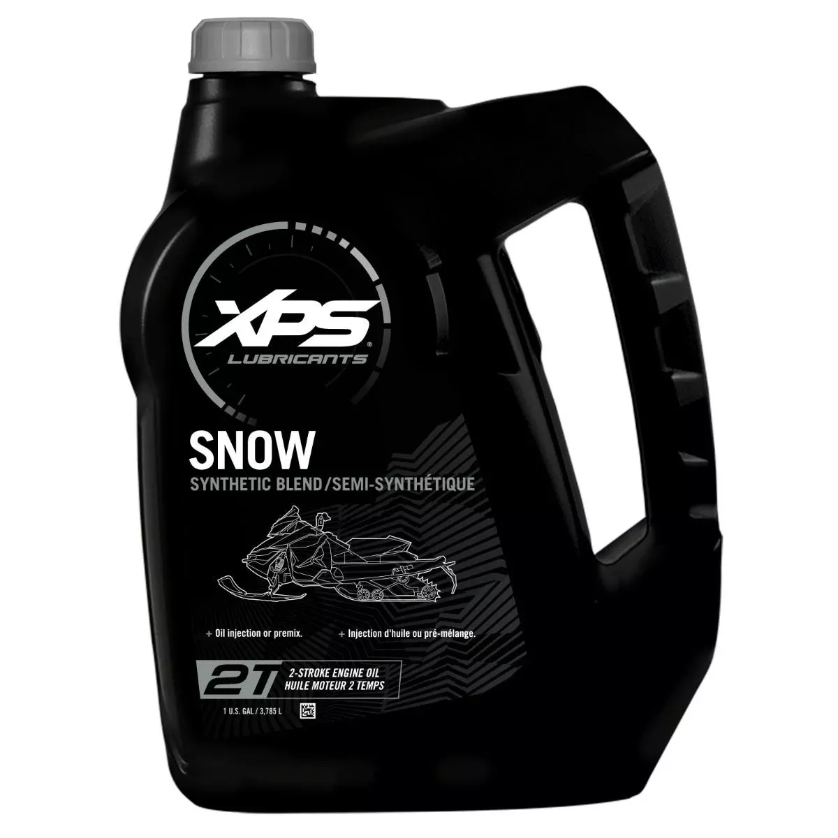 SKI-DOO XPS 2T SNOWMOBILE SYNTHETIC BLEND OIL (1 US GAL / 3.7 L)* - 9779448